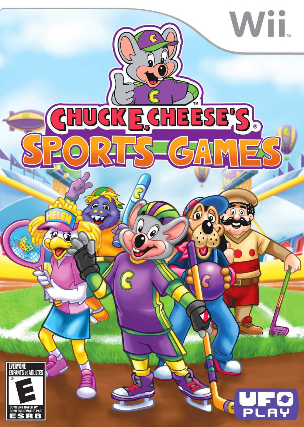 Chuck E. Cheese's Sports Games cover