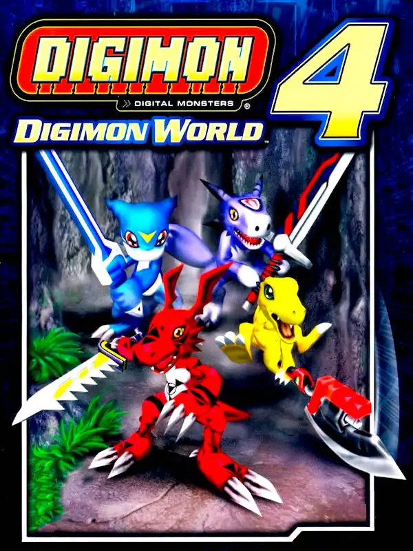 Digimon World 4 cover