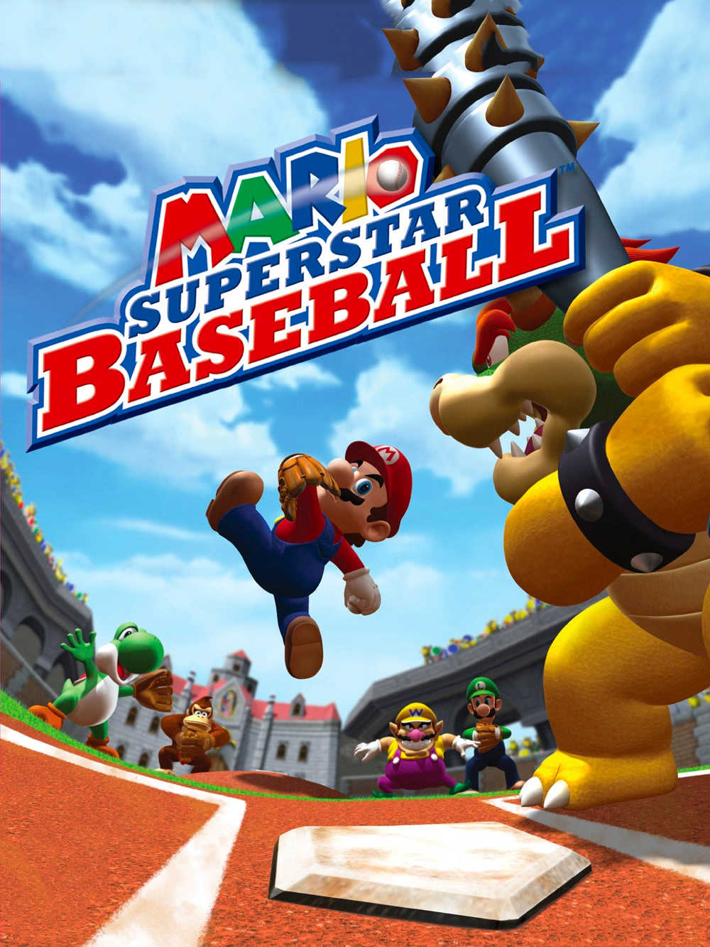 Mario Superstar Baseball cover