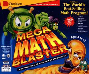 Mega Math Blaster cover