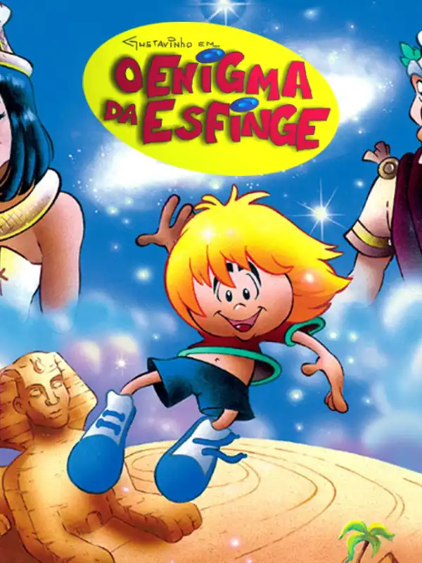 Gustavinho em O Enigma da Esfinge cover