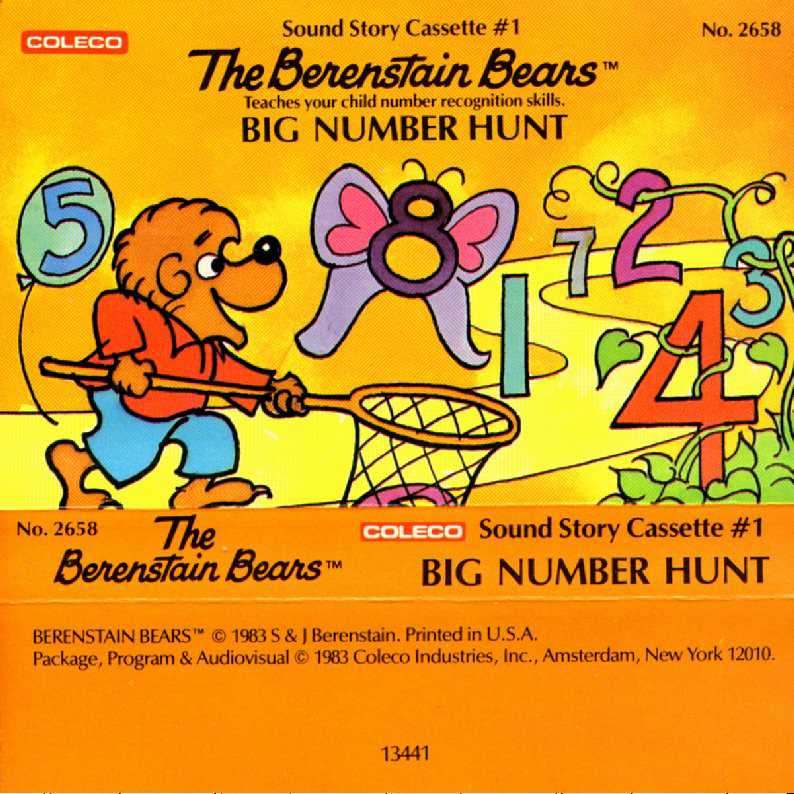 The Berenstain Bears: Big Number Hunt cover