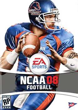 NCAA Football 08 cover