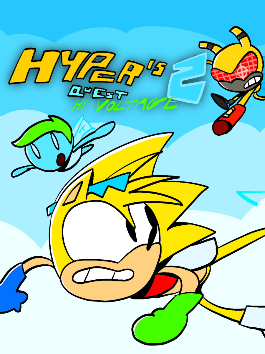 Hyper's Quest 2: High Voltage cover