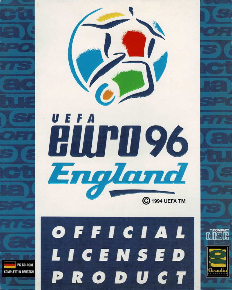 UEFA Euro 96 England cover