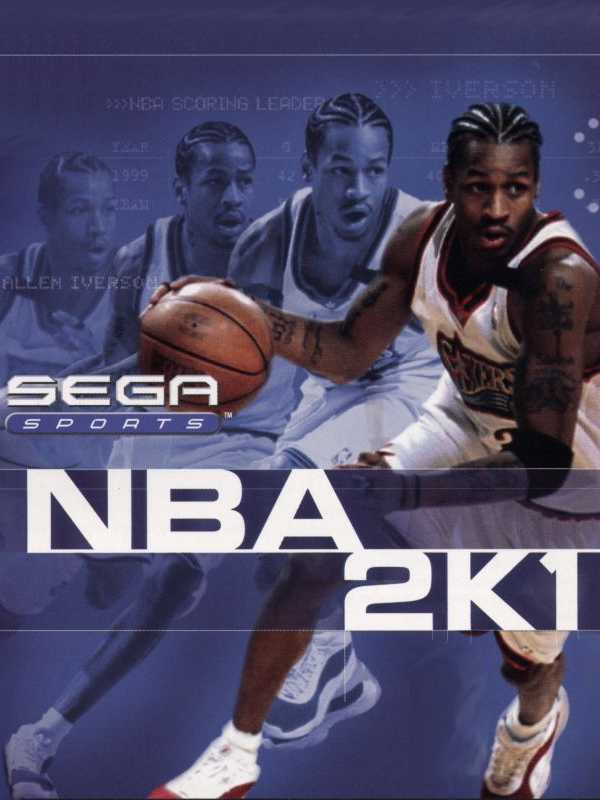 NBA 2K1 cover