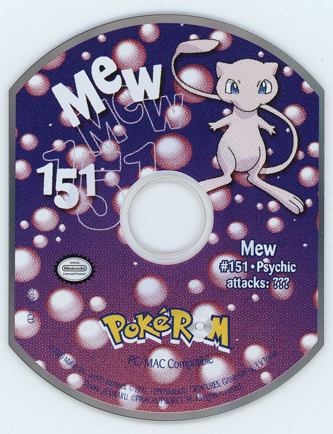 PokéROM: Mew cover