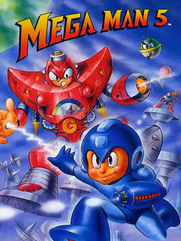 Mega Man 5 cover