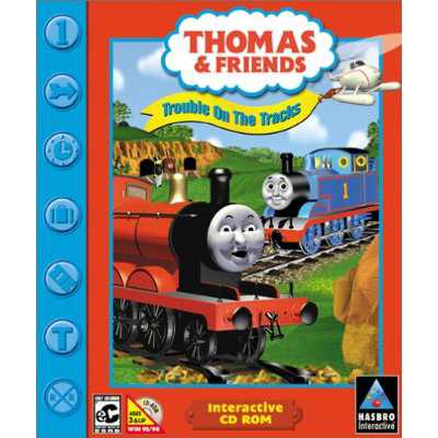 Thomas and Friends - Trouble on the Tracks cover