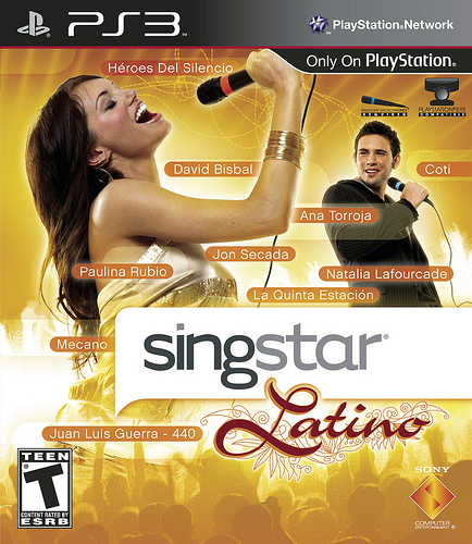 SingStar: Latino cover