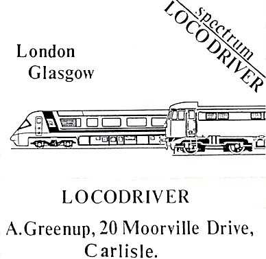 Locodriver cover