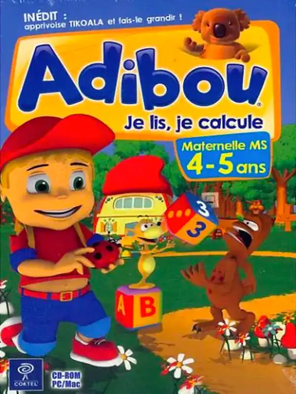 Adibou: Je lis, je calcule 4-5 ans cover