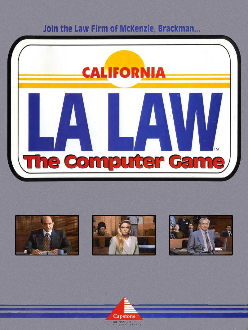 L.A. Law: The Computer Game cover