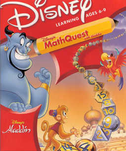 Disney Learning: Math Quest with Aladdin cover