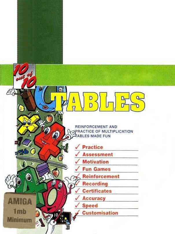 10 out of 10: Tables cover