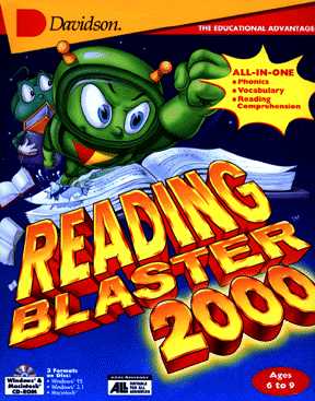 Reading Blaster 2000 cover