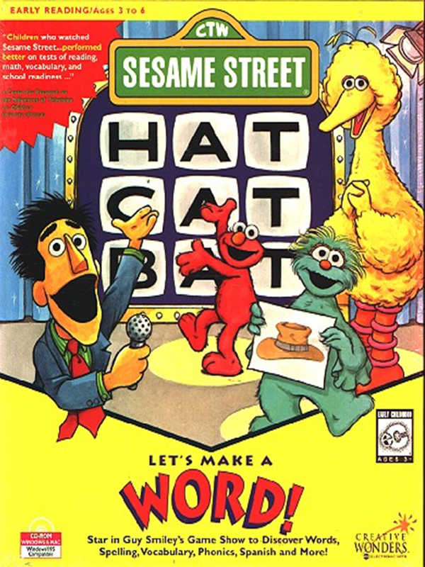 Sesame Street: Lets Make a Word! cover