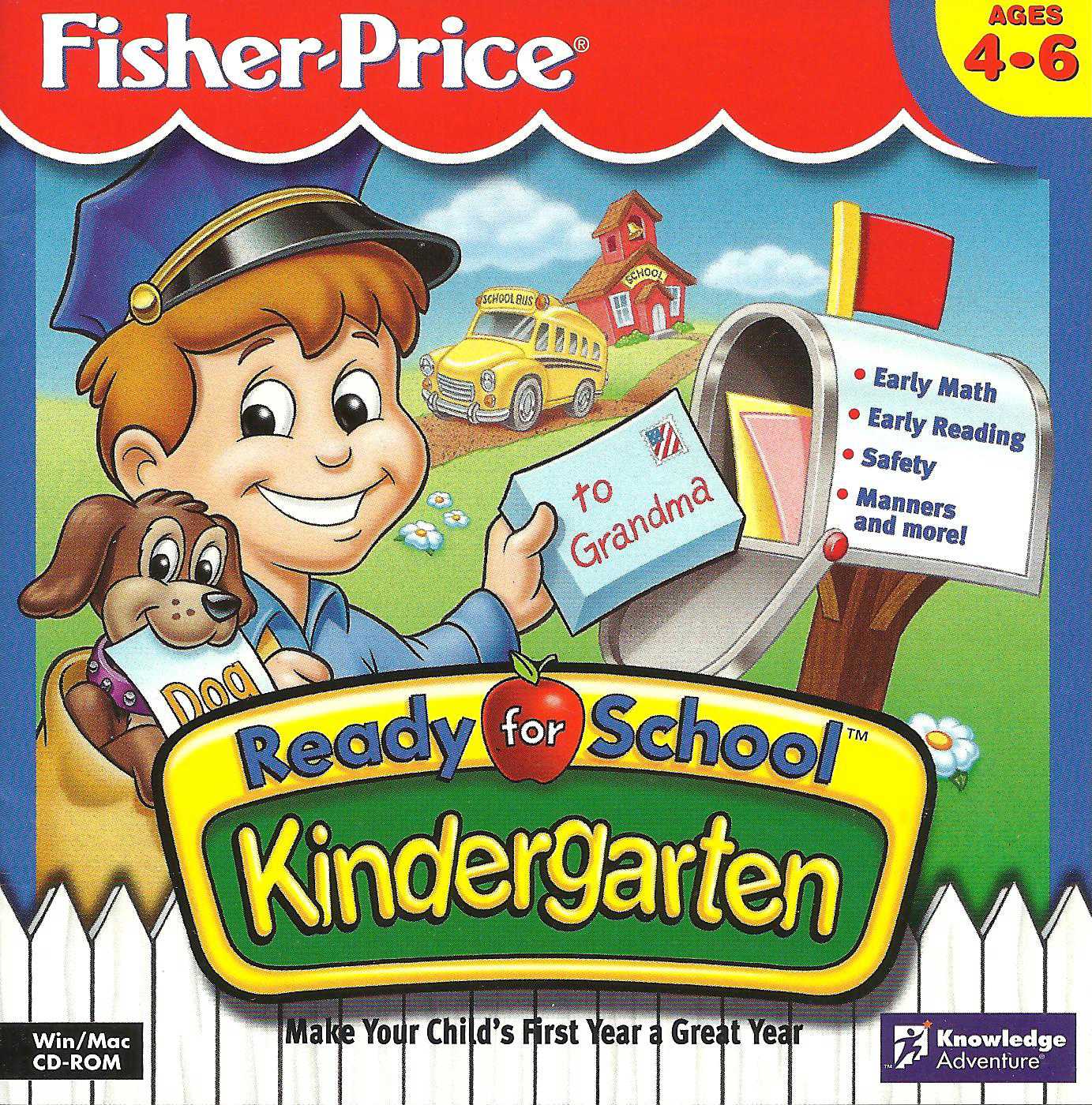 Fisher-Price: Ready for School - Kindergarten cover