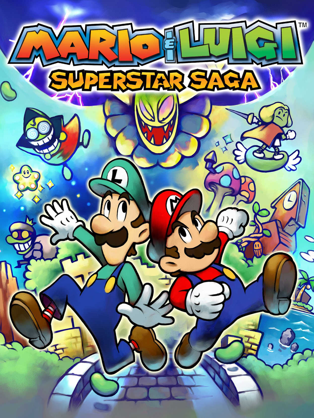 Mario & Luigi: Superstar Saga cover