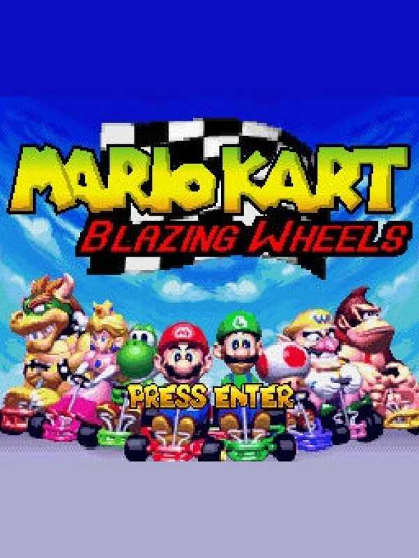 Mario Kart: Blazing Wheels cover