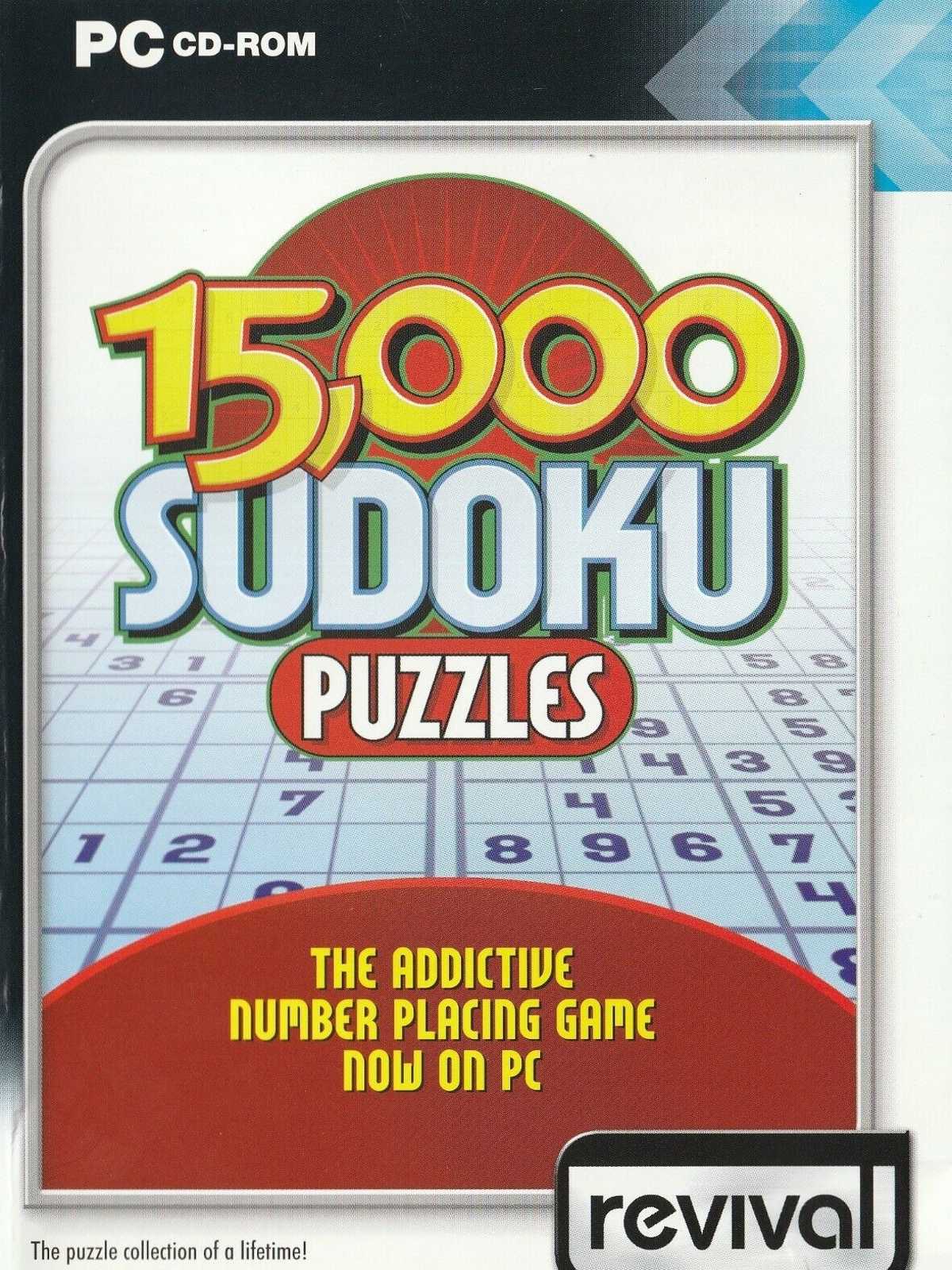 15,000 Sudoku Puzzles cover