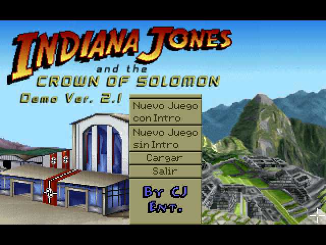 Indiana Jones and the Crown of Solomon cover