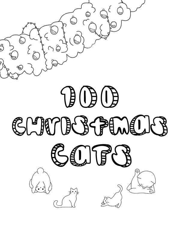 100 Christmas Cats cover