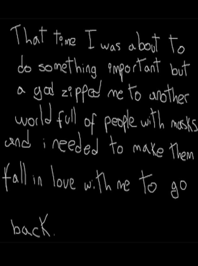 That time I was about to do something important but a god zipped me to another world full of people with masks and I needed to make them fall in love with me to go back cover