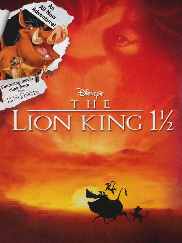 Disney's The Lion King 1 1/2 cover