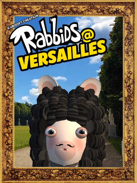 Rabbids at Versailles cover