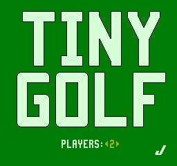 Tiny Golf cover