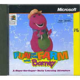 Fun on the Farm with Barney cover