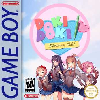 Doki-doki Literature Club! GB Version cover