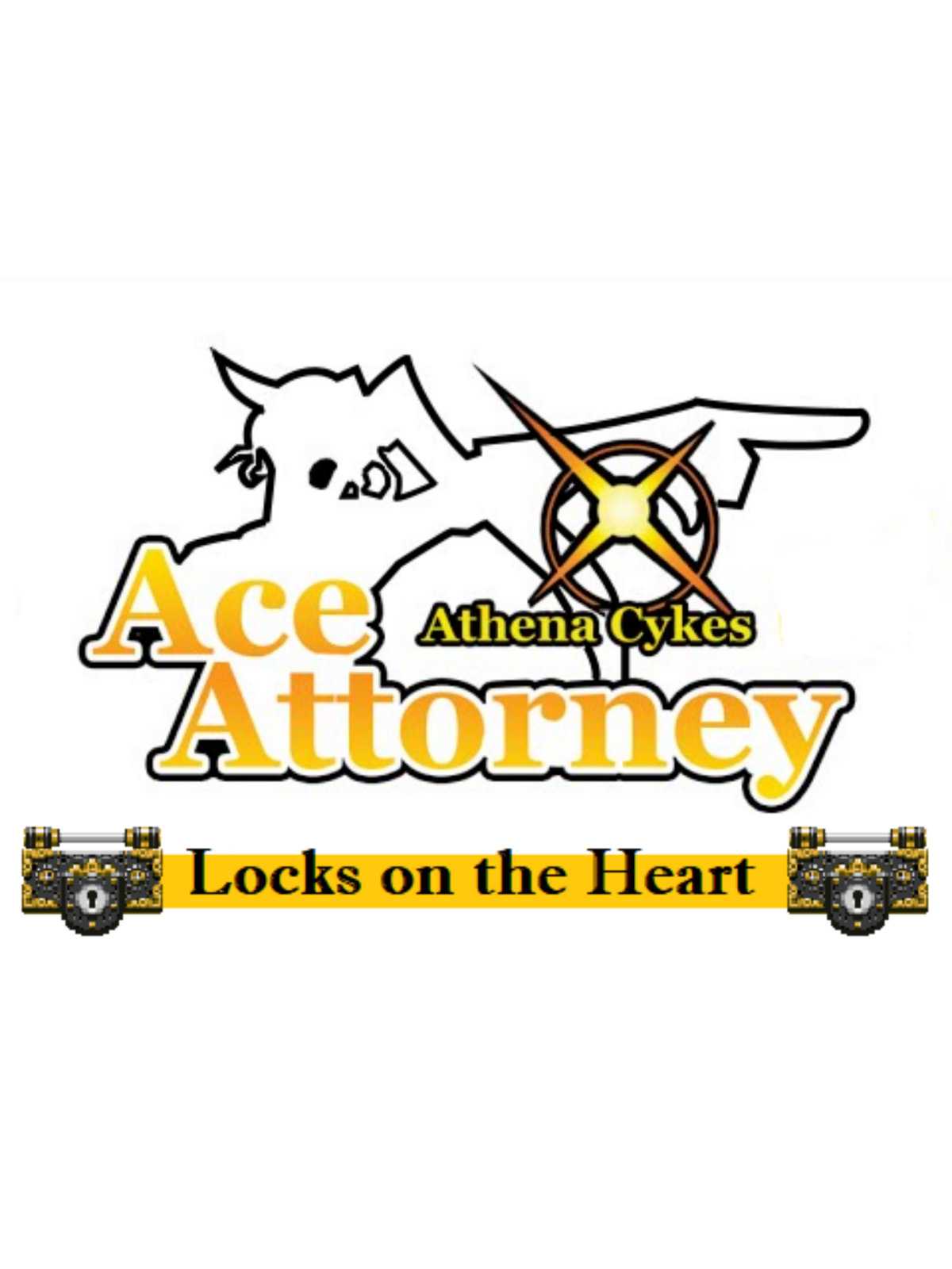 Athena Cykes: Ace Attorney - Locks on the Heart cover