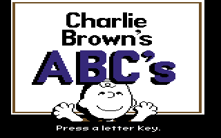 Charlie Brown's ABC's cover