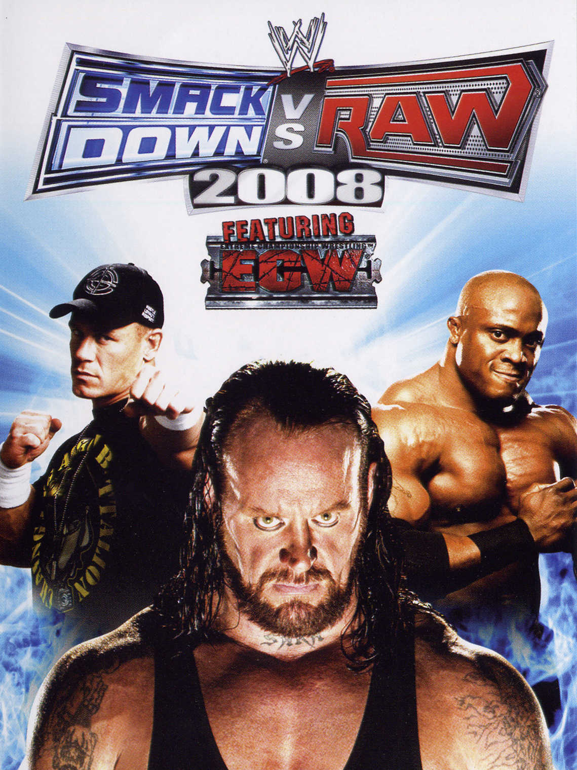 WWE SmackDown vs. Raw 2008 cover