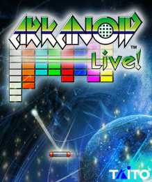 Arkanoid Live! cover