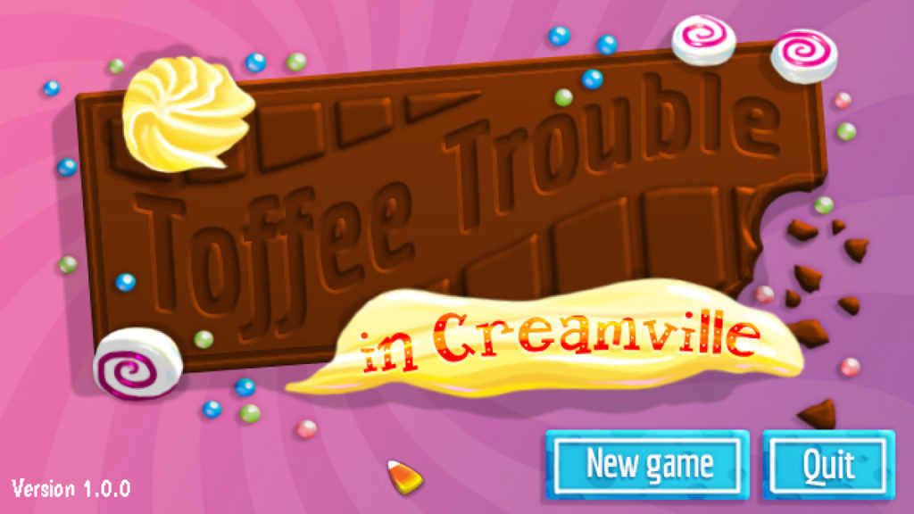 Toffee Trouble in Creamville cover