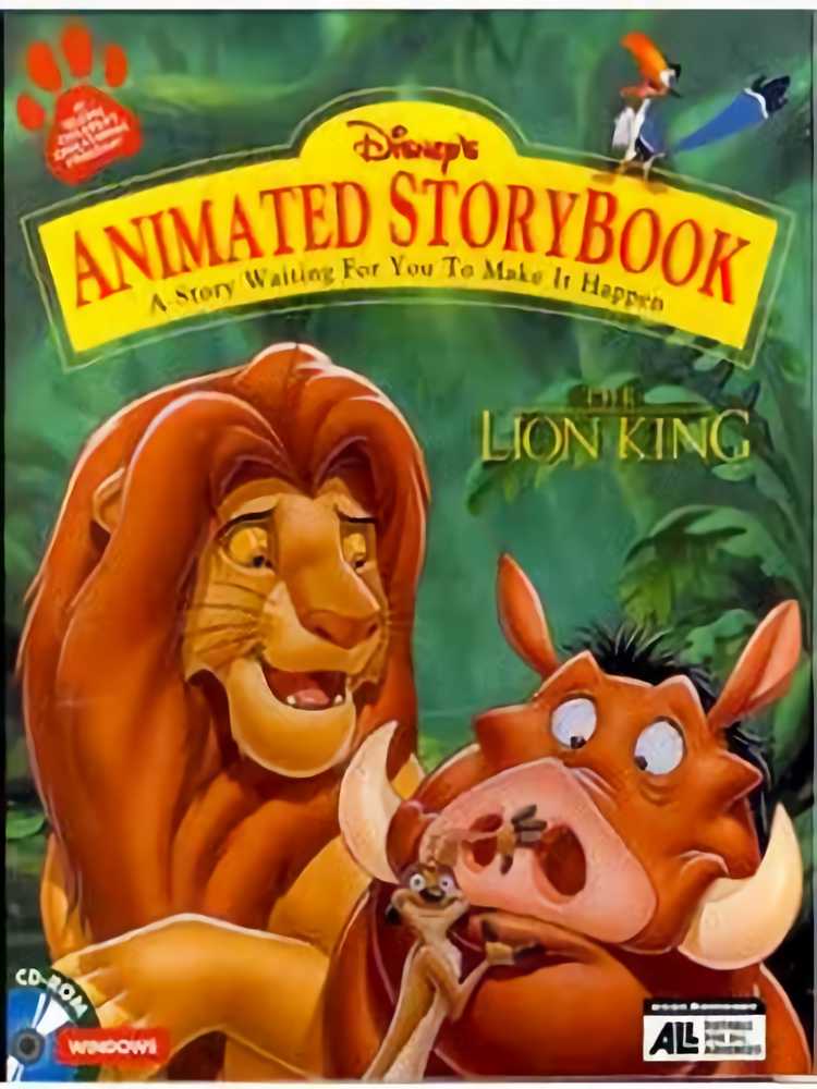 Disney's Animated Storybook: The Lion King cover