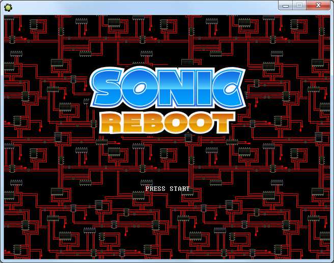 Sonic Reboot cover