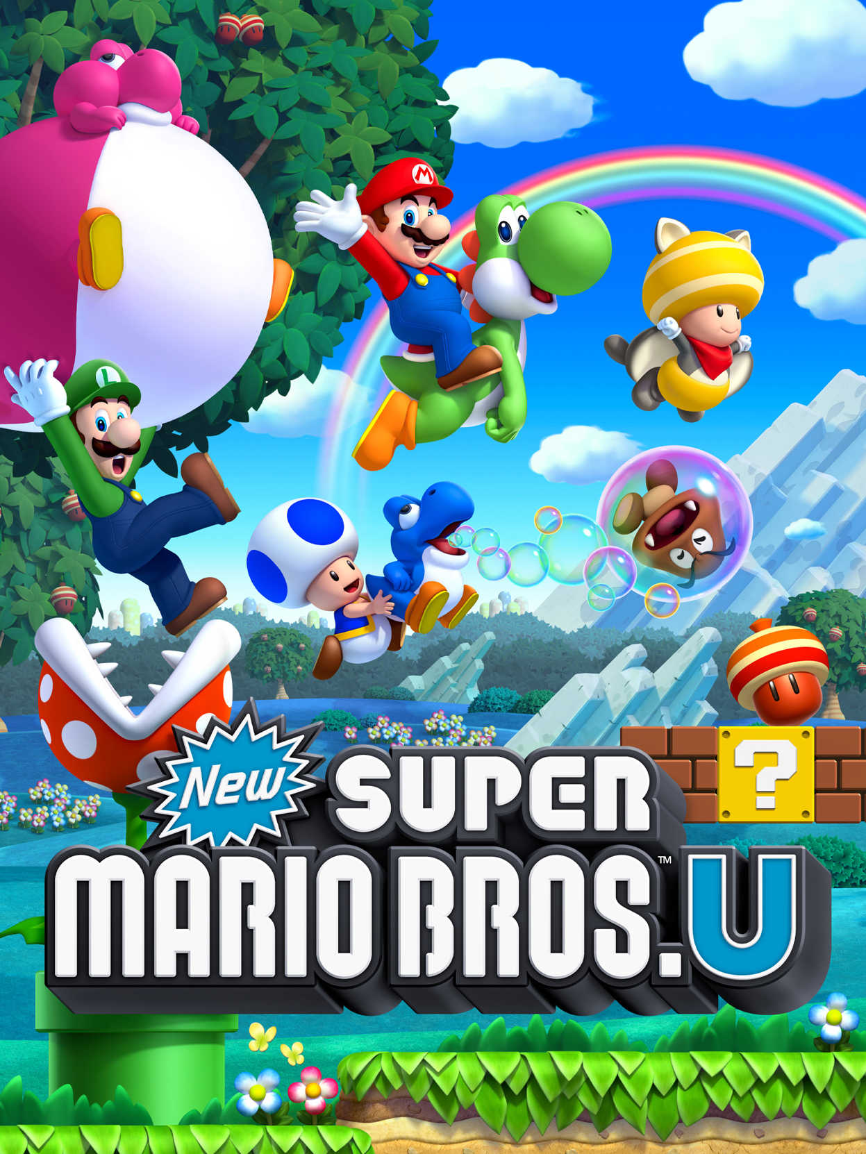 New Super Mario Bros. U cover