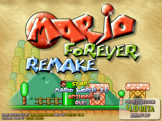 Mario Forever Remake cover