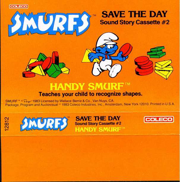 Smurfs Save the Day: Handy Smurf cover