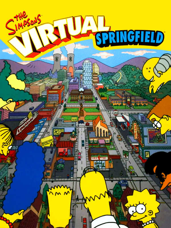 The Simpsons: Virtual Springfield cover