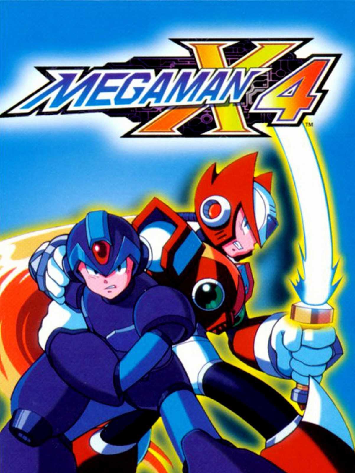 Mega Man X4 cover