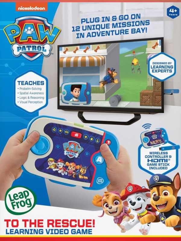 Paw Patrol To The Rescue! Learning Video Game cover