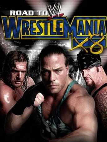 WWE Road to WrestleMania X8 cover