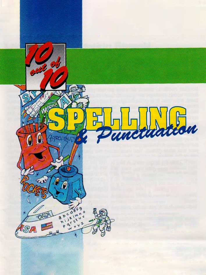 10 out of 10: Spelling & Punctuation cover