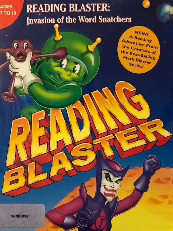 Reading Blaster: Invasion of the Word Snatchers cover