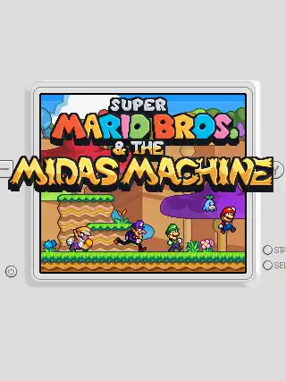 Super Mario Bros. & The Midas Machine cover